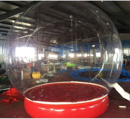 Şişme Balon Gösterisi Topu Şişme Kırmızı Kabarcık Çadırı Ekran İçin 2M D Şişme Balon Kamp Çadırı