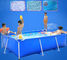 Alev Geciktirici PVC Yüzme Havuzu / Dayanıklı Aile Kullanımı Kapalı Yüzme Havuzu Şişme Yüzme Havuzu