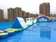 Yetişkinler İçin Popüler Açık Hava Şişme Yüzen Su Parkı Oyunları Bounce House Eğlence Parkı