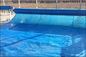 Anti - UV 100um 200um Yüzme Havuzu Güneş Örtüsü Mavi Renk PE Kabarcık Battaniye Güneş Havuzu Örtüsü
