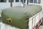 10000L Dizel Mesane Yakıt Tankı Esnek Askeri Ham Petrol Depolama Tankı Sıvı Muhafaza Yakıt Mesane
