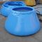 5500L Soğan Şekli PVC TPU Tente Su Depolama Tankı Taşınabilir Su Tankları Su Tutma Tankı