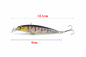 9cm / 7.3g Deniz Balıkçılığı Biyonik Yem Bass Yüzen Minnow Lures