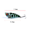Tam Yüzme Katmanı Boyalı VIB Balıkçılık Sert Yem Cazibesi 7 Renk 5.8CM 8 # Kanca
