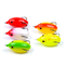 5 Renk 5.50CM/12.20g Kurbağa Cazibesi Kefal Yılanbaşı Balık Yumuşak Yem Balıkçılık Cazibesi