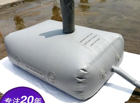 2000 litre Yangın söndürme PVC Tarpaulin Su depolama tankı Uzun borular Tasarım Kuraklığa dayanıklı