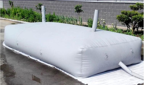 6-15 Yıl Dayanıklı Hayat Tarpaulin Sıvı Depolama Esnek Çanta Ağır Su Tankı