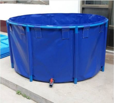 UV Stabilize Polietilen Levha Katlanabilir Balık Tankı ile Açık Renkler Tente Balık Tankı