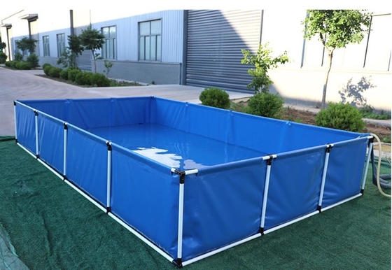 Özel Su Tüketimi için Özel Yapılmış Katlanabilir Tarpaulin Balık Tankı