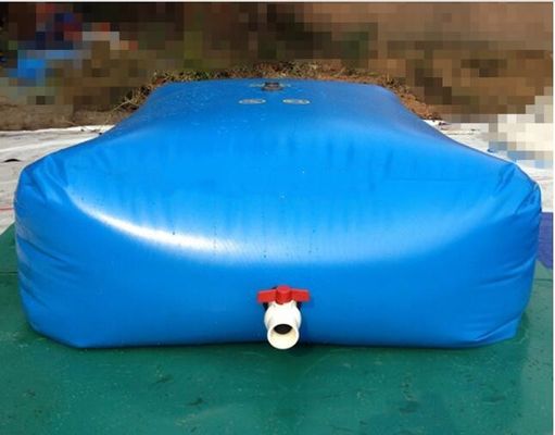 Kuraklığa dayanıklı ve yangın söndürme acil su depolama çantası için taşınabilir PVC su tankları