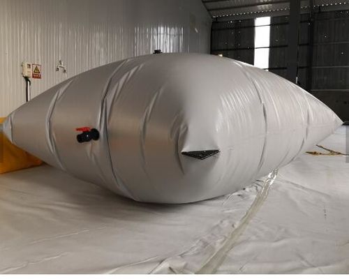 Yastık PVC TPU Kaplı Tente 4000L Su Depolama Tankı Depolamak İçin Kullanılan Taşınabilir Su Tankları