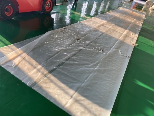 20ft 40ft PE kuru toplu konteyner 150mic polietilen deniz ürünleri