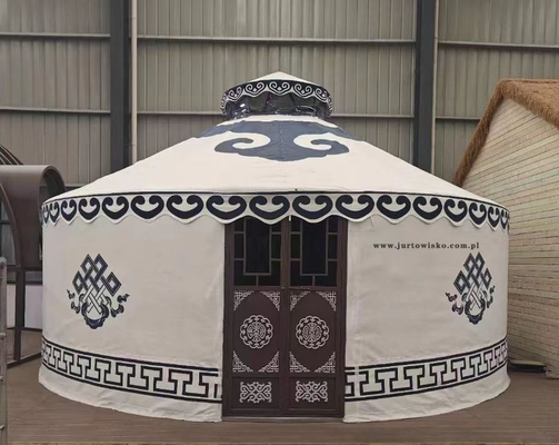 Deneyin Moğol Kültürünün Büyüsü Yurt Bambu Yapısı Jeodezik Kubbe Çadırı