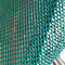 Güçlendirilmiş PVC Kaplı Polyester Hasır, 50N/5cm Soyulma Mukavemeti Bina Güvenlik Ağı