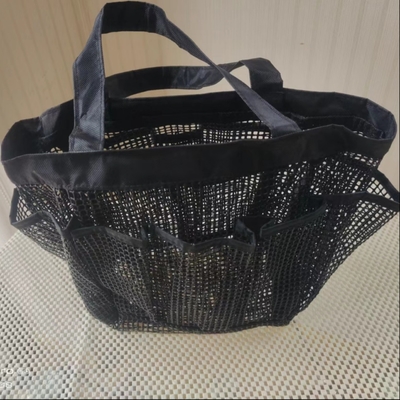 Solunumlu PVC Mesh Plaj Çantası Dış Aktiviteleri İçin Spor Çantası Özel LOGO