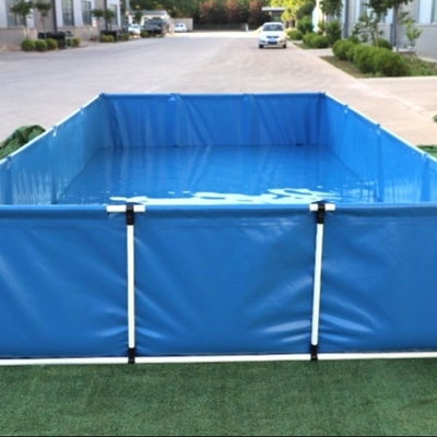 Özel Su Tüketimi için Özel Yapılmış Katlanabilir Tarpaulin Balık Tankı