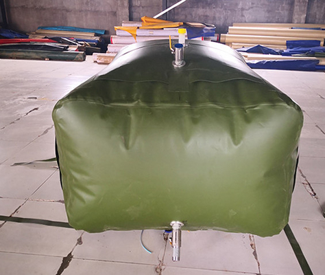 TPU Katlanabilir Yakıt Konteyneri Esnek Depolama Tankı 1000 Litre