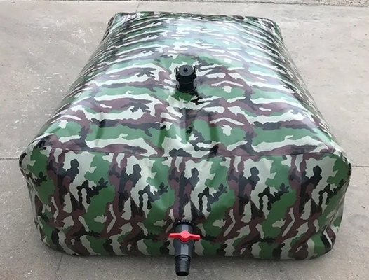 Kuraklığa dayanıklı ve yangın söndürme acil su depolama çantası için taşınabilir PVC su tankları