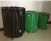 Sera PVC Bahçe Yağmur Fıçıları, Katlanabilir Plastik Su Fıçıları 150L Taşınabilir Su Depoları