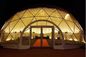 Büyük Metal Çerçeve 10m 15m 20m 25m Parti Düğün Etkinliği Büyük Kubbe Çadır Kubbe Parti Çadırları