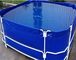UV Dayanıklı 10000L Yuvarlak Katlanmış PVC Tente Balık Tankı Balık Göleti Plastik Tank Diy Balık Göleti