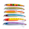 6 Renk 10 CM/14.4G 6 # Kanca Levrek, Yayın Balığı Plastik Sert Yem Batan Kalem Balıkçılık Cazibesi