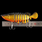 13 Renk 10.5CM/18.6g 3D Gözler Dragonfish Yem Batık Sekiz Çok Eklemli Balıkçılık Cazibesi