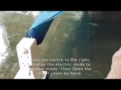 Yüzme havuzu kapağı rulo