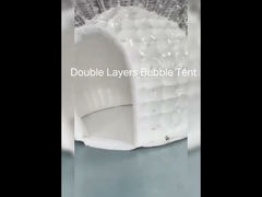 BGO Şişme Balon Çadır İki Kat İyi Yalıtım Açık Hava Restoran Kahve Bar Küresel Çadır