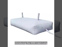 Dayanıklı Yaşam Tarpaulin Sıvı Depolama Esnek Çanta İçme Su Tankı
