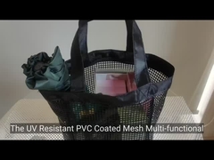 Kalıcı ve sağlam açık hava spor çantası, kozmetik depolama çantası, balıkçılık örgü çantası