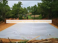 PVC Tarpaulin Katlanabilir Tarımsal Yağmur Su Toplama Mesanesi
